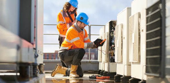 A technician studying for hvac journeyman practice test with code books