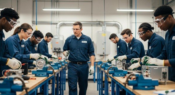 how long is hvac school