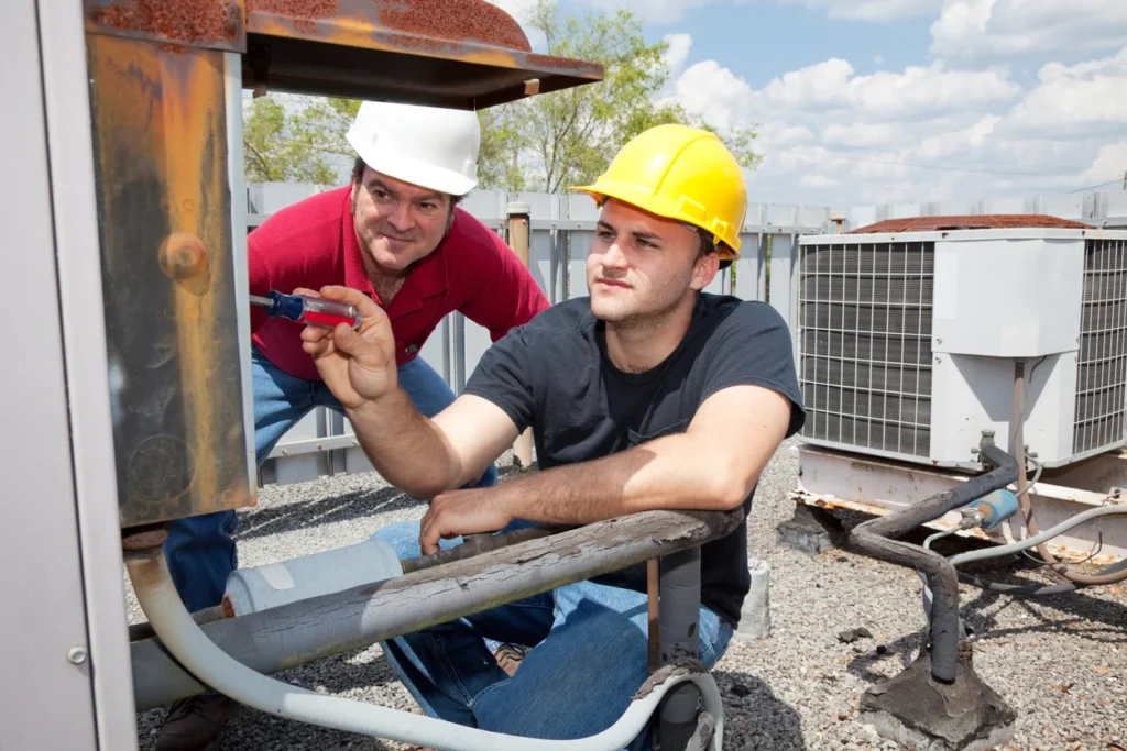 hvac paid training