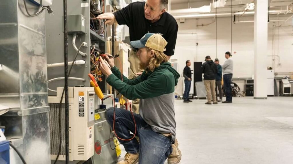 how to become an hvac tech