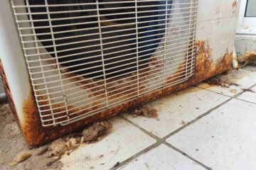 will vinegar damage my indoor evaporator coil